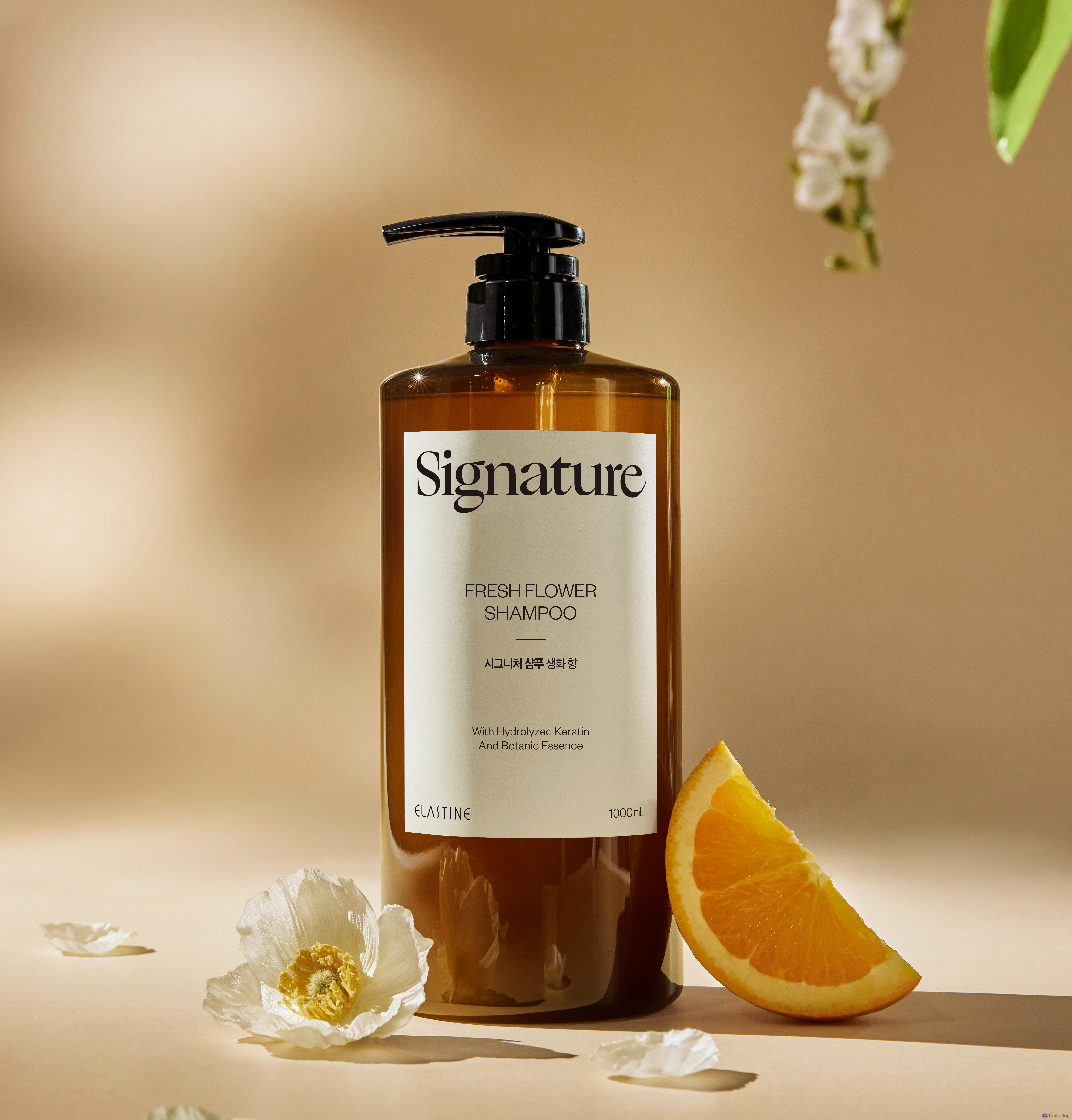 Шампунь Elastine Signature Scalp Care Damaged Hair Clinic pH-Balanced, 1 л, 1 шт.
