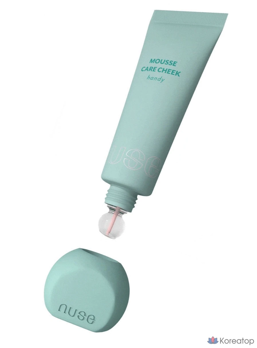Румяна nuse Mousse Care Cheek Handy Blusher, оттенок 04 Apple, 10 мл, 1 шт., фото 4