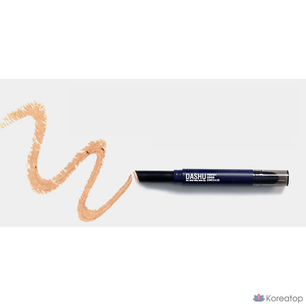 Консилер DASHU Men's Perfect Cover Concealer, оттенок 24, 2.2 г, 1 шт.
