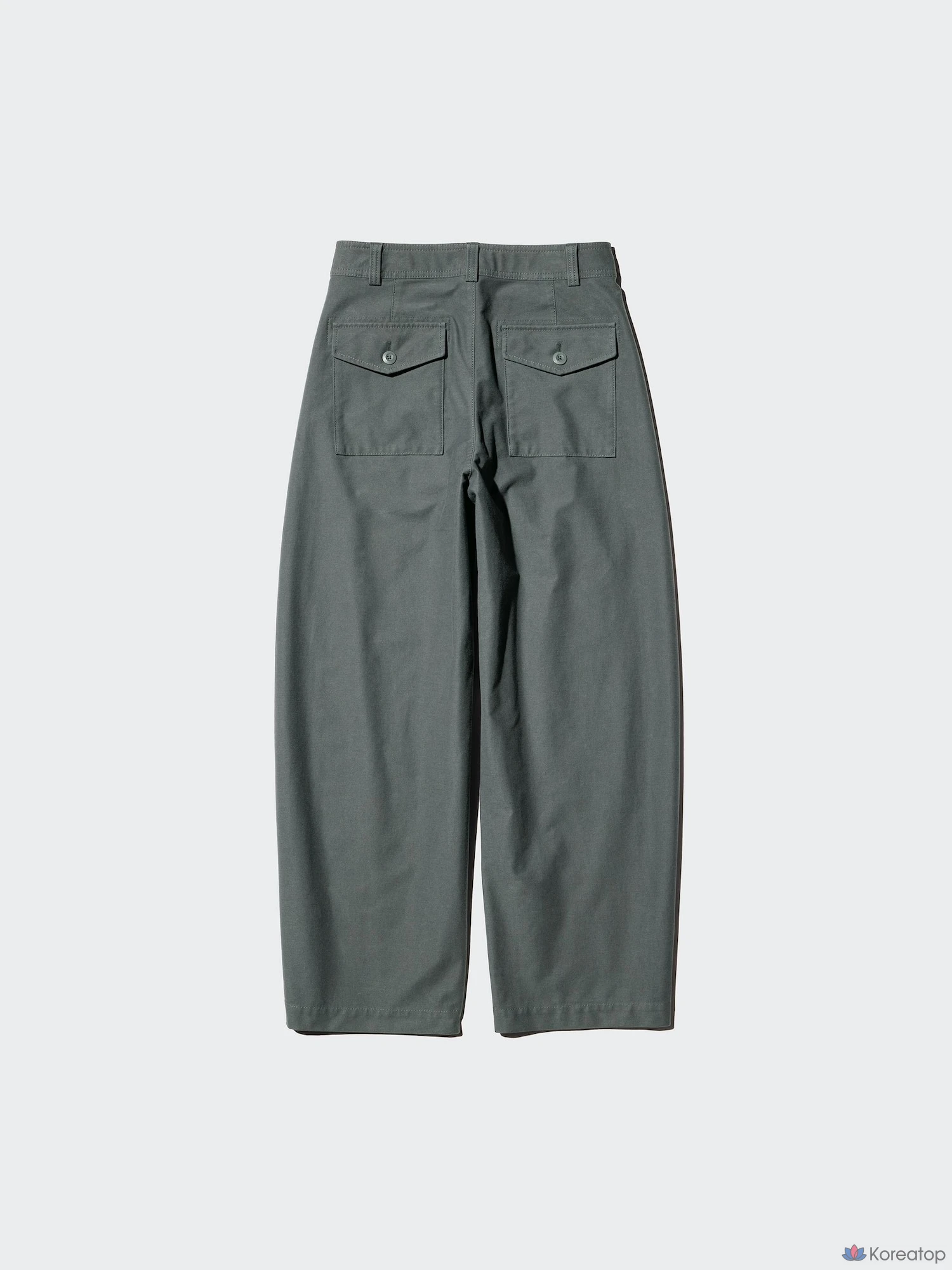 Брюки Uniqlo Jersey Barrel Leg Pants, длина 70–72 см