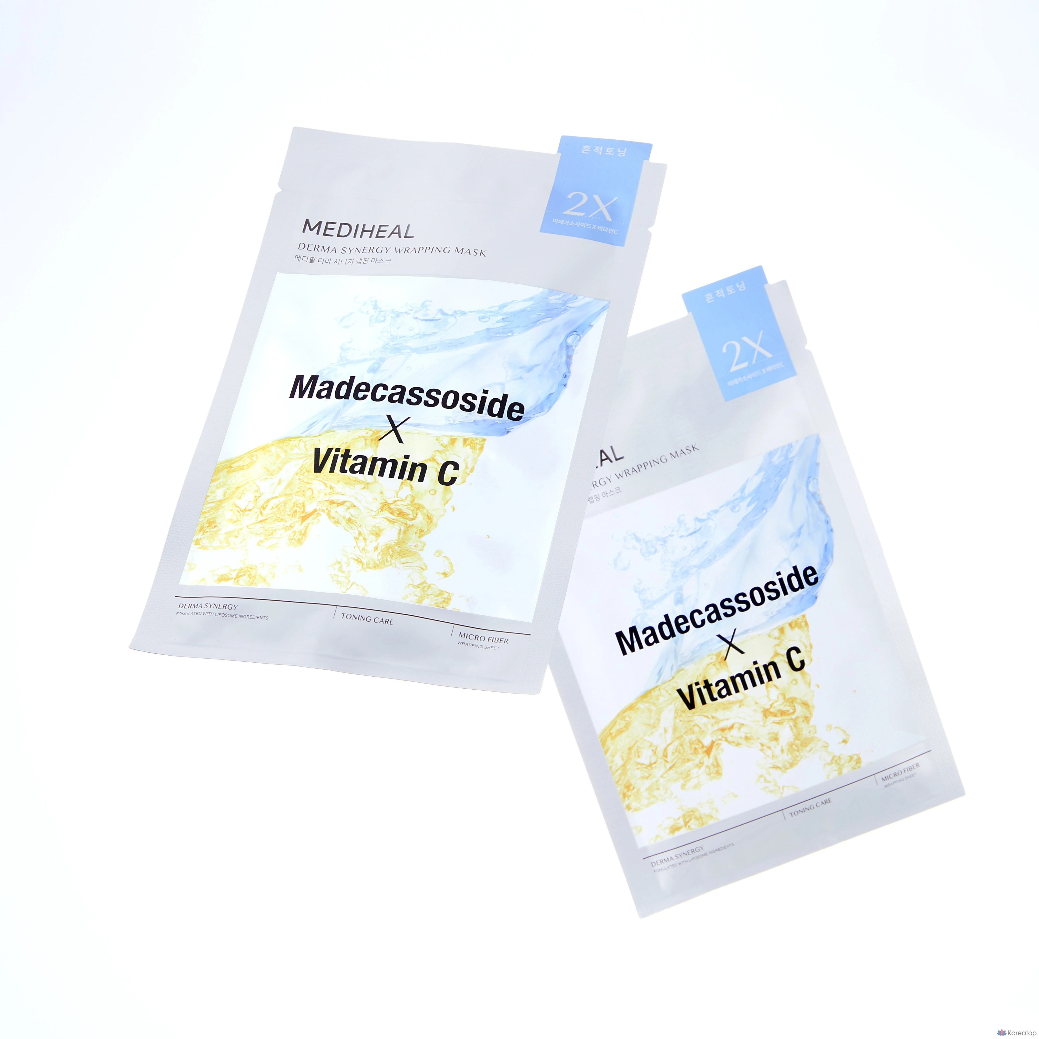 Тканевая маска для лица MEDIHEAL Derma Synergy Wrapping Mask Toning, 10 шт.