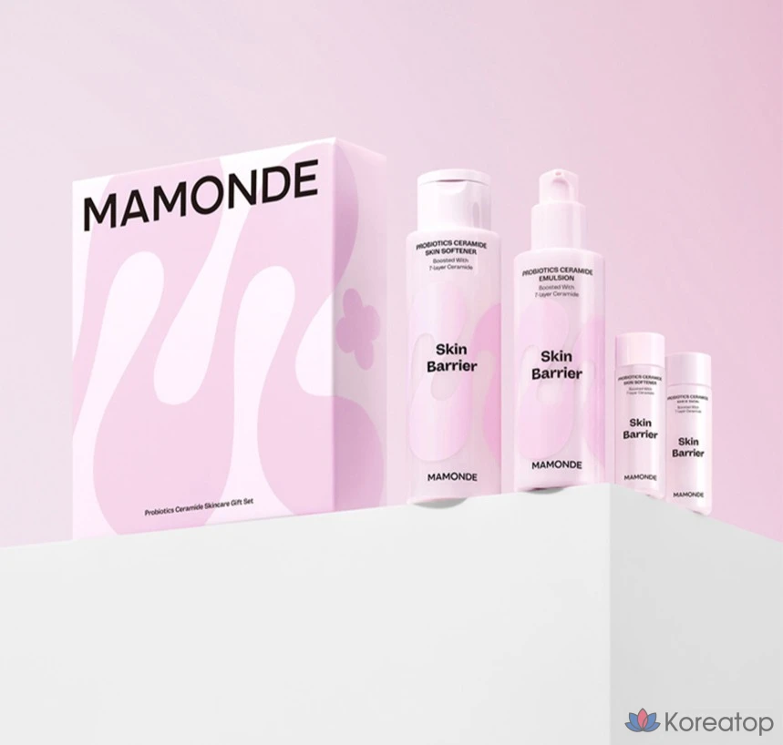 Набор для ухода Mamonde Probiotics Ceramide Skin Softener + Emulsion 2-piece Set, 1 шт.