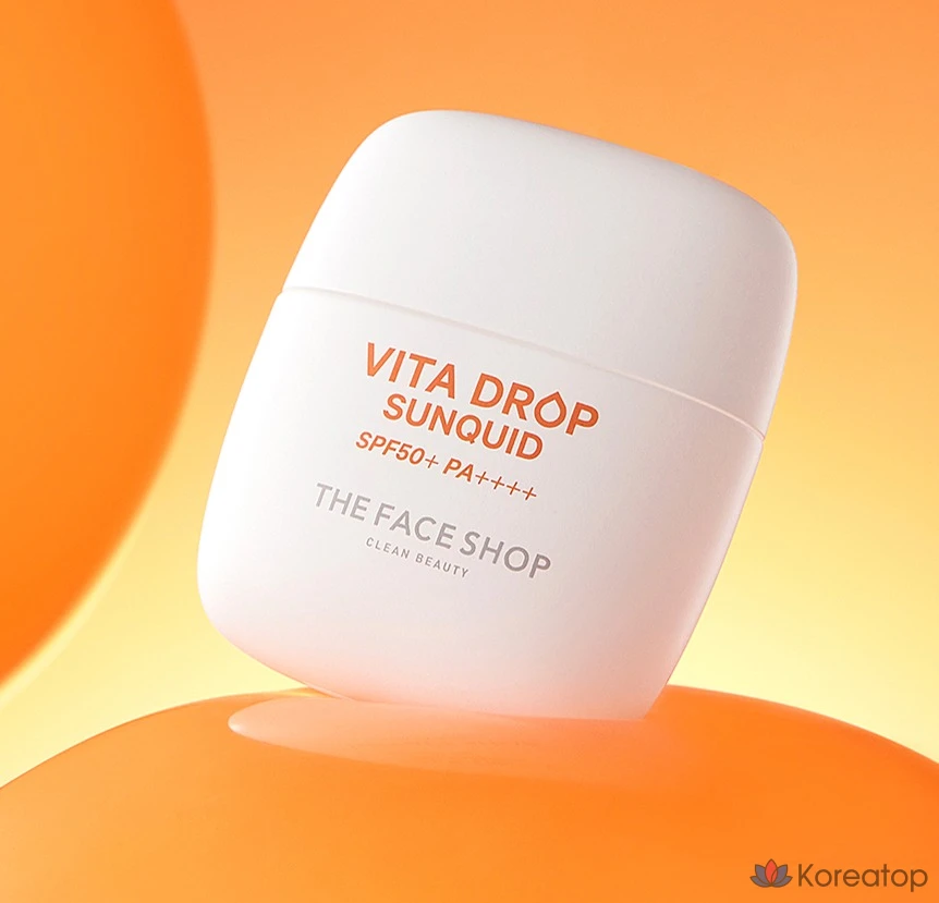 Солнцезащитный крем The Face Shop Vita Drop Sun Quid SPF50+ PA++++, 50 мл, 1 шт.