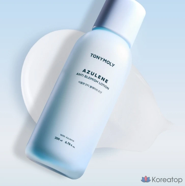 Набор для ухода Tony Moly Azulene Anti-Blemish 2-piece Set + Тонер 20 мл + Лосьон 20 мл, 1 шт.