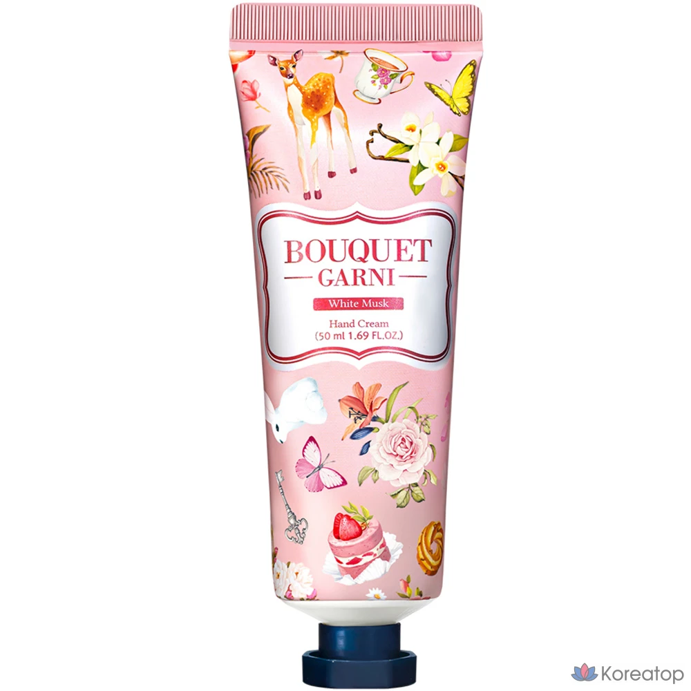 Крем для рук Bouquet garni Hand Cream White Musk, 50 мл, 1 шт.
