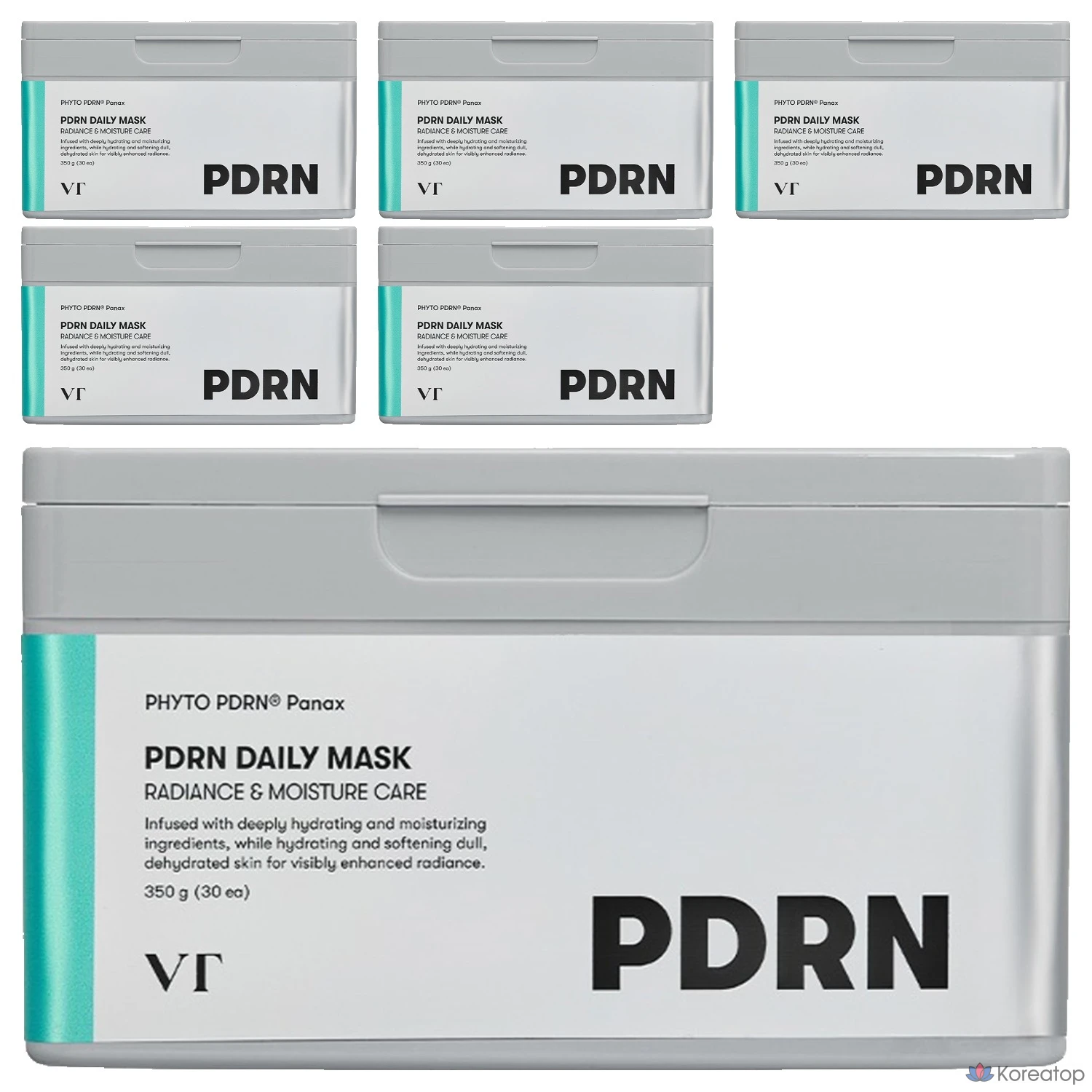 Тканевая маска для лица VT Cosmetics PDRN Daily Mask, 30 шт.
