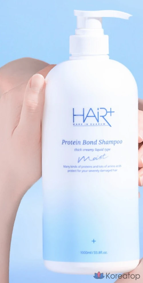 Шампунь Hair Plus Protein Bond Moist Shampoo Fresh Citrus Powder, 1 л, 1 шт.
