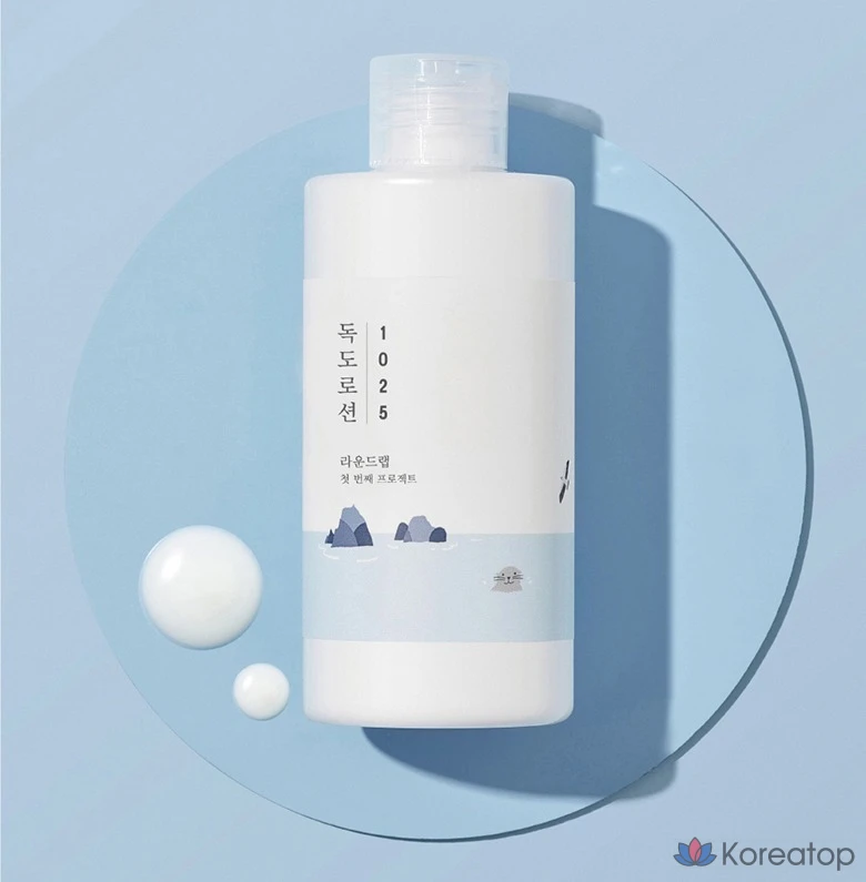 Набор для ухода Round Lab 1025 Dokdo Moisturizing 5-piece Set, 1 шт.