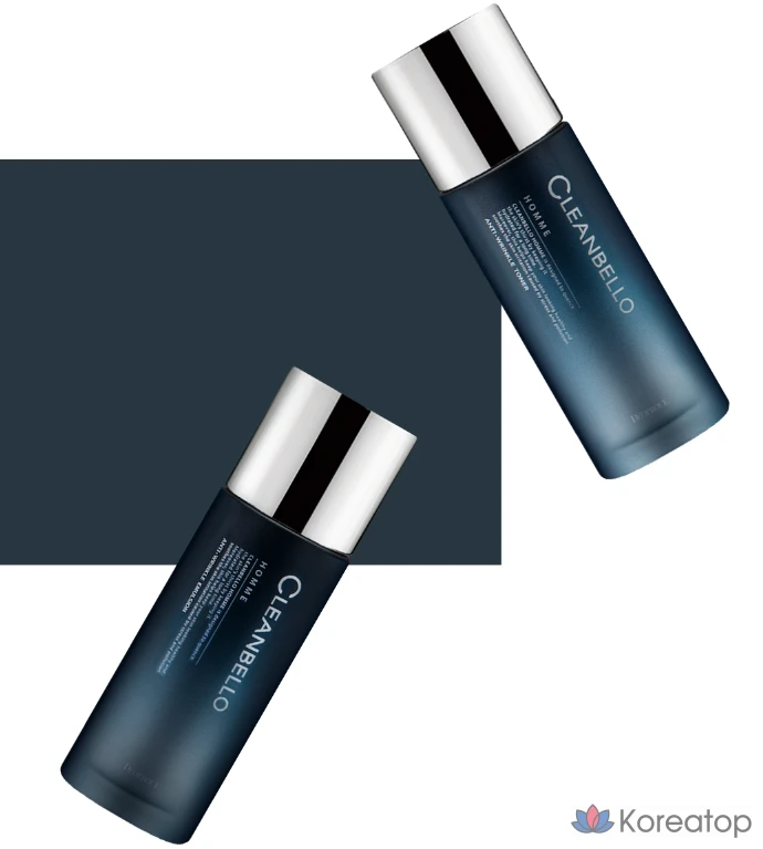 Набор для ухода Deoproce Clean Bella Homme Anti Wrinkle Skin Lotion Basic 4-piece Set, 1 шт.