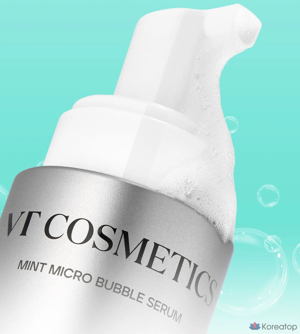 Сыворотка VT Cosmetics PDRN Hyaluronic Acid Mint Micro Bubble Serum, 70 мл, 1 шт.