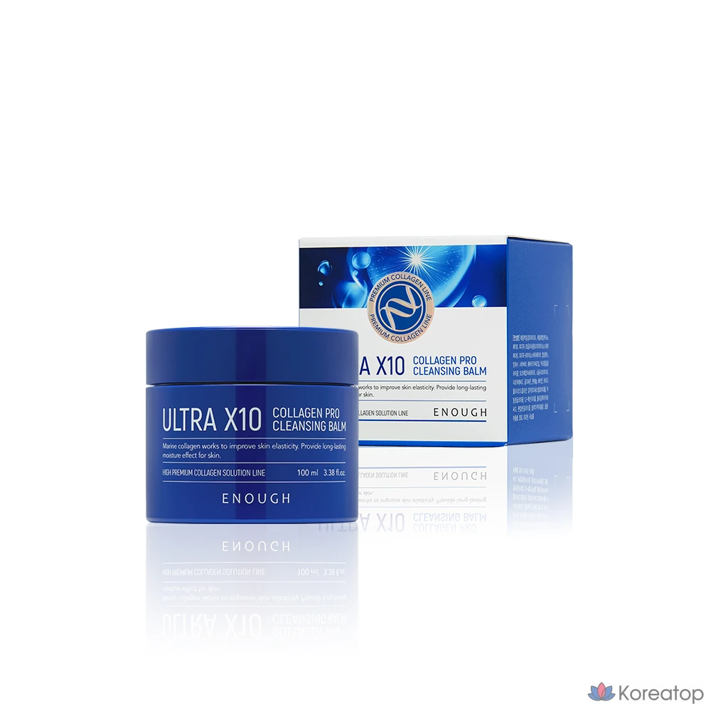 Бальзам для умывания Enough Ultra X-Ten Collagen Pro Cleansing Balm, 100 мл, 1 шт.