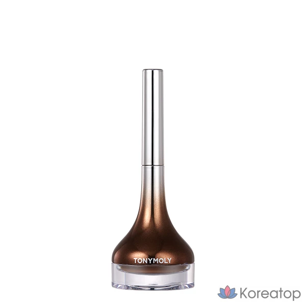 Гель-лайнер для глаз Tony Moly Back Gel Eyeliner Z, оттенок 03 Pearl Brown, 7 г, 1 шт.