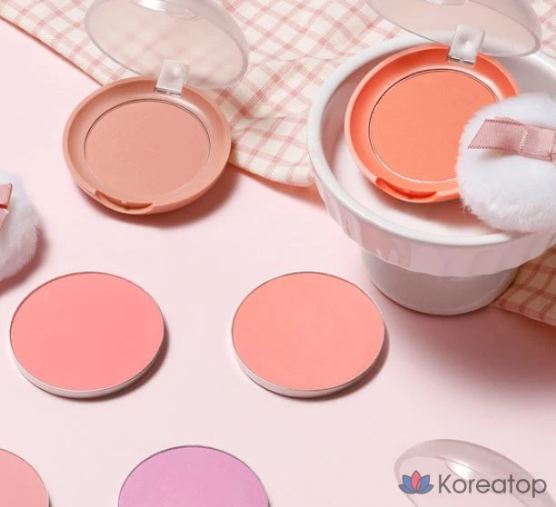 Пудра-румяна Etude House New Lovely Cookie Blusher, оттенок RD301, 4.5 г, 1 шт.
