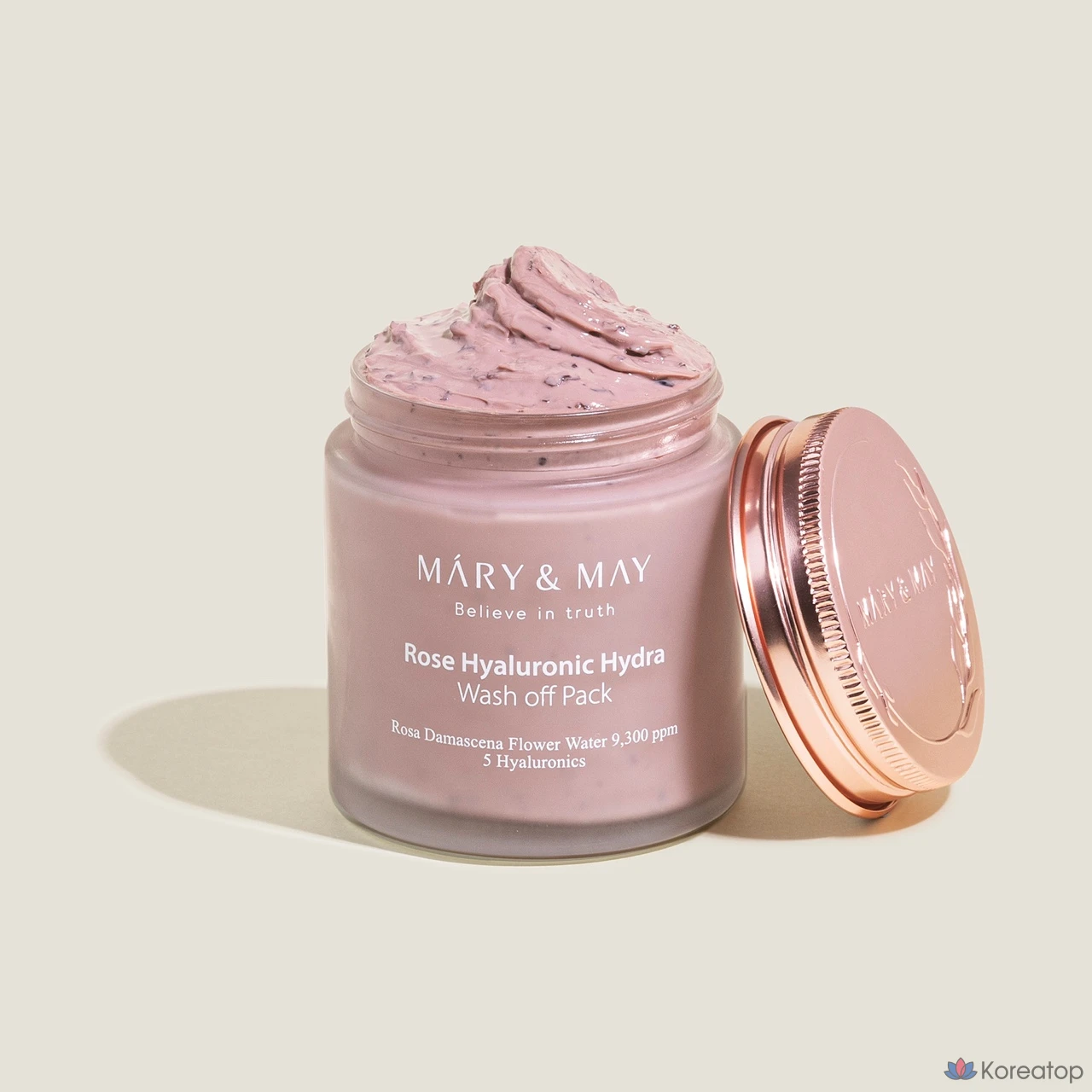 Маска для лица Mary&amp;May Rose Hyaluronic Hydra Wash-off Pack, 125 г, 1 шт.