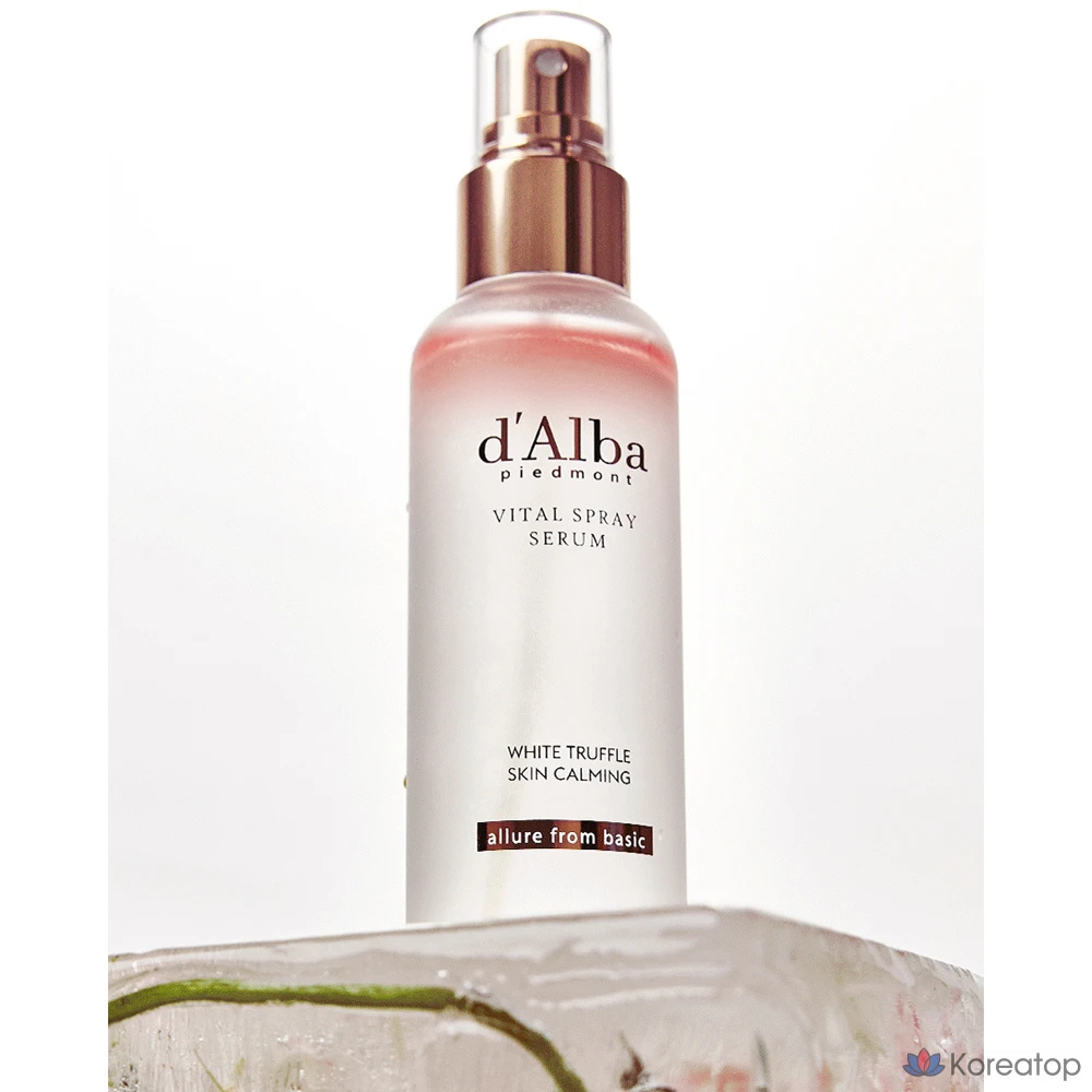 Спрей-сыворотка d'Alba White Truffle Vital Spray Serum + Набор для ухода 2-piece Set (Спрей-сыворотка 100 мл + Гель-пенка для умывания 15 мл), 2 шт.