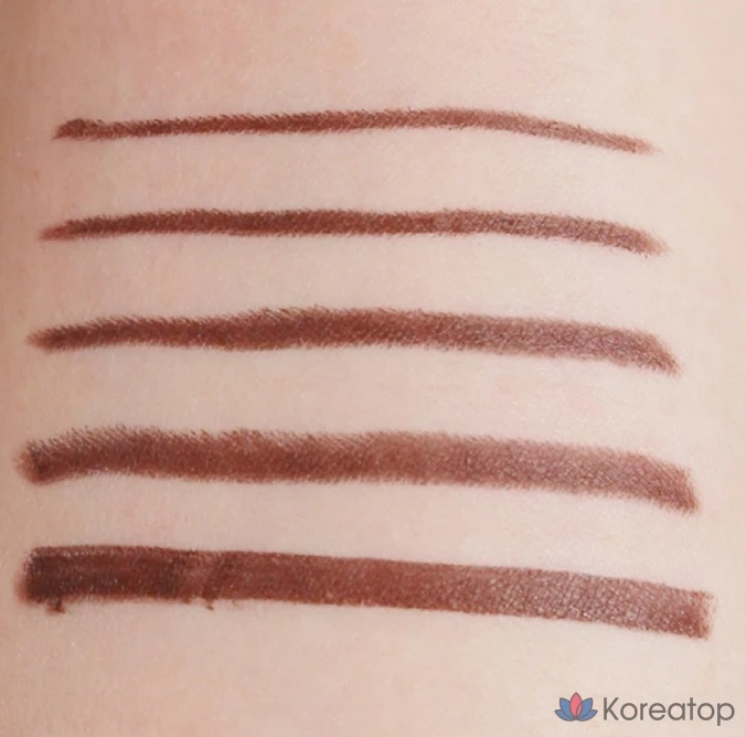Подводка для глаз Unleashia Easy Glide Flat Eyeliner, оттенок Mood Brown, 0.15 г, 1 шт.