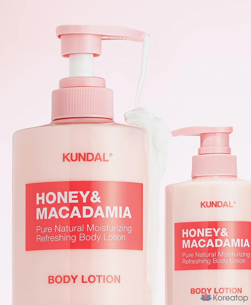 Лосьон для тела Kundal Honey &amp; Macadamia Pure Body Lotion Baby Powder, 500 мл, 1 шт.
