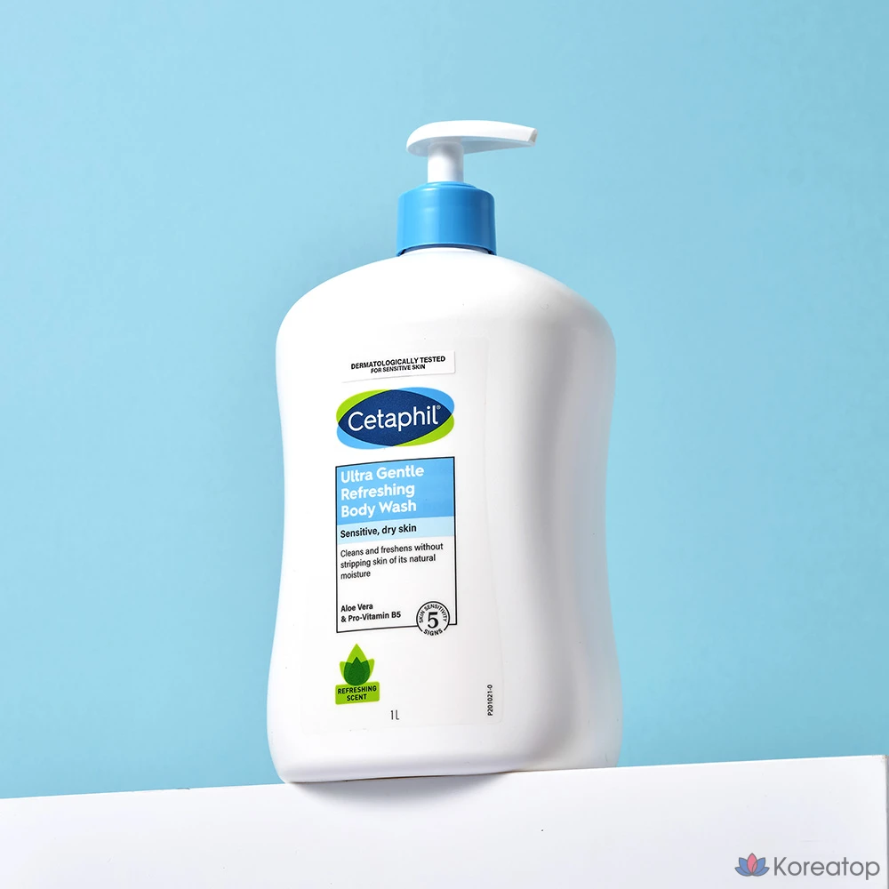 Гель для душа Cetaphil Ultra Gentle Refreshing Body Wash, 1 л, 1 шт.