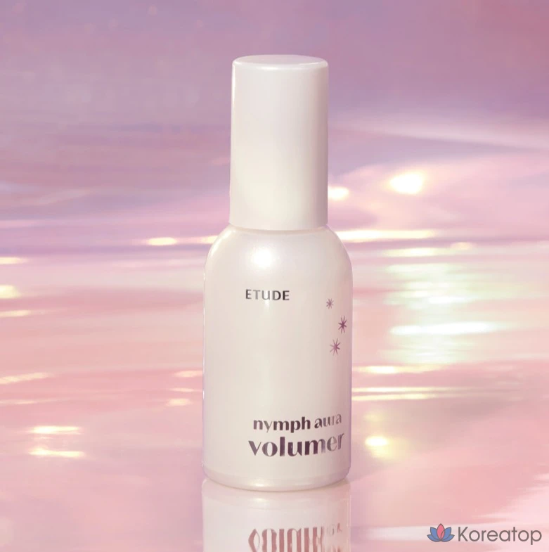 Корректирующая база для макияжа Etude House Nymph Aura Volumer Makeup Base, оттенок Transparent Water Glow, 24 г, 1 шт.