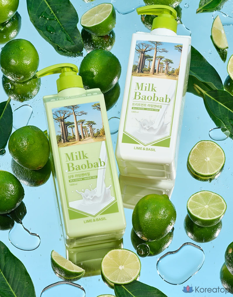 Триатмент для волос Milk Baobab Treatment Lime &amp; Basil, 1 л, 1 шт.