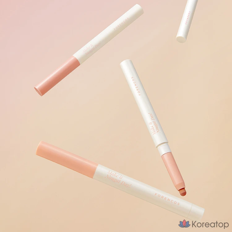 Карандаш для губ Forencos Nuga Hyd & Fit Lip Pencil, оттенок 01 Plain Nuga, 0.8 г, 1 шт., фото 4