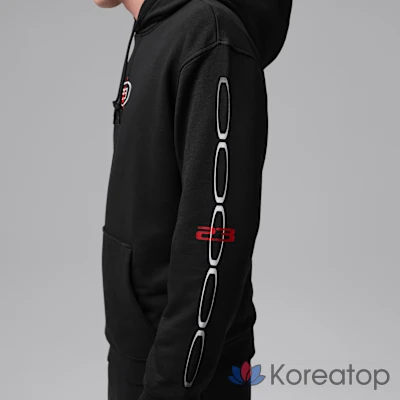 Худи мужское Jordan Sport Crossover Dri-FIT Fleece Pullover, фото 6