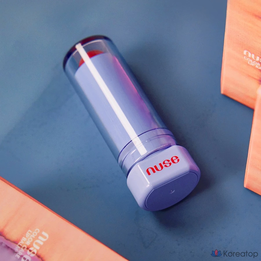Бальзам для губ nuse Color Care Lip Balm, оттенок So Red, 4.3 г, 1 шт.