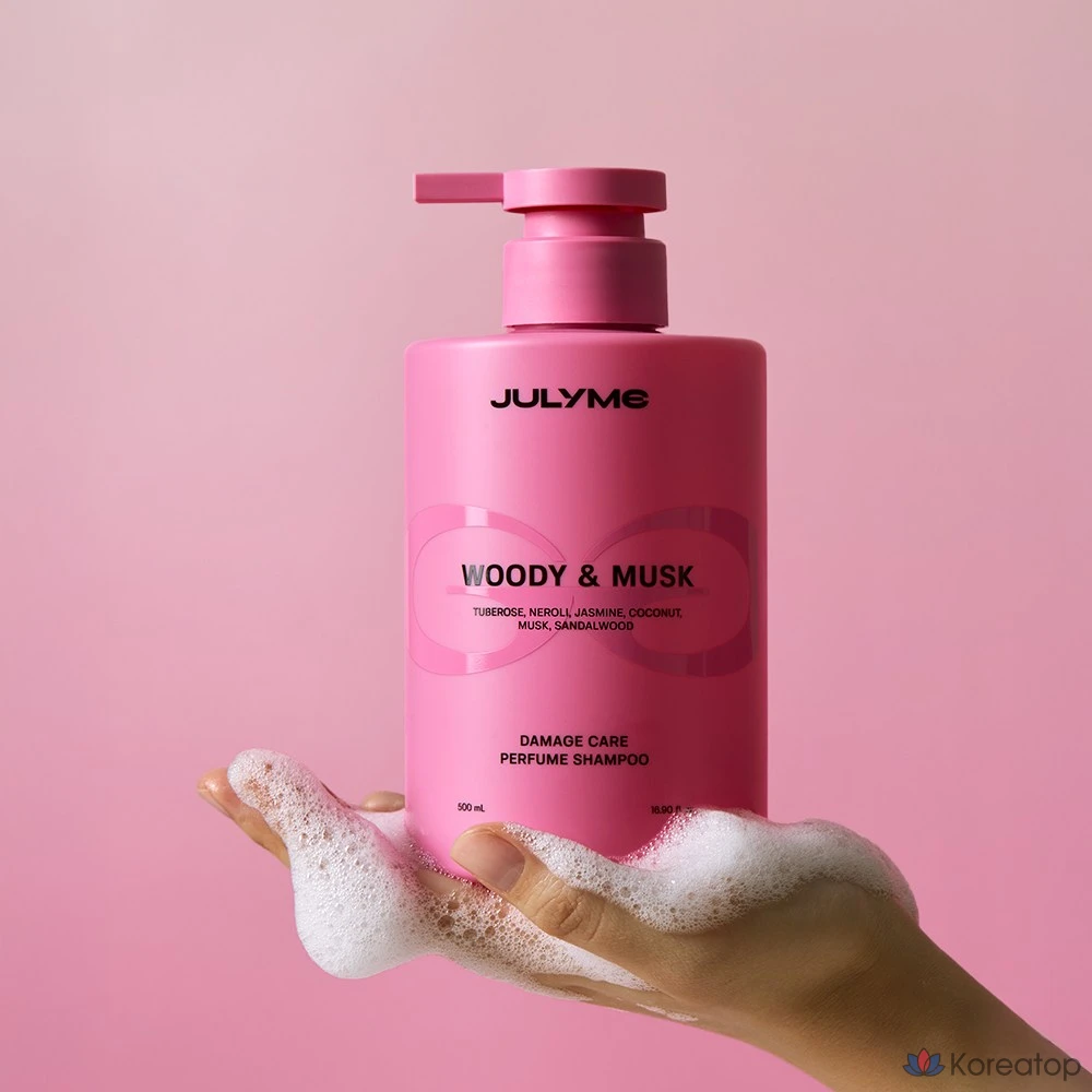 Шампунь JUL7ME Daily Repair Protein Damage Hair Perfume Shampoo, аромат Sunset Freesia, 500 мл, 1 шт.