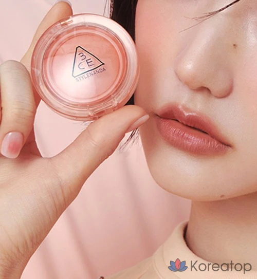 Бальзам-румяна 3CE Bouncy Blur Balm Cream Blusher, оттенок Sweet On You, 4.8 г, 1 шт., фото 4