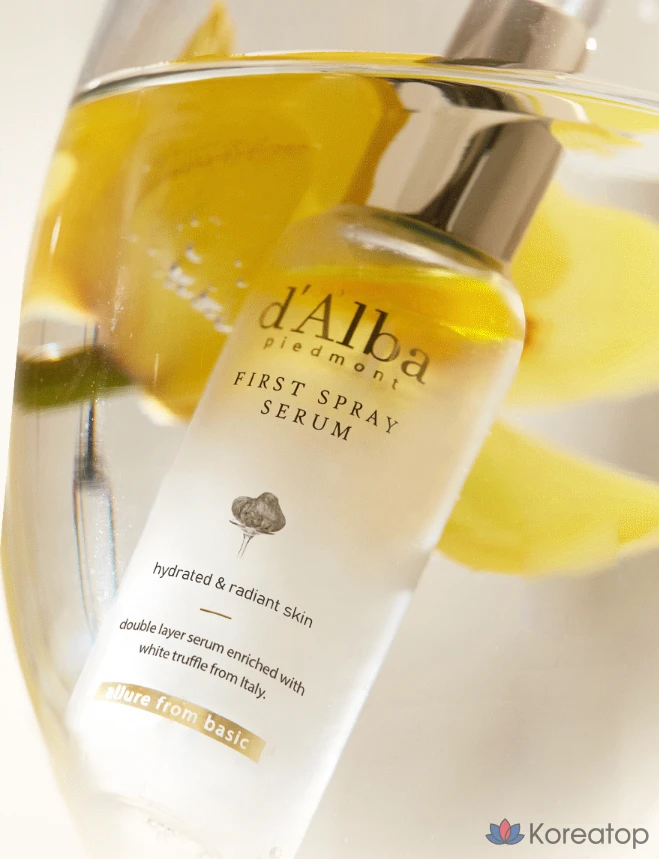 Набор для ухода d'Alba White Truffle First Spray Serum + Vital Spray Serum + Gift Bag, 2 шт.