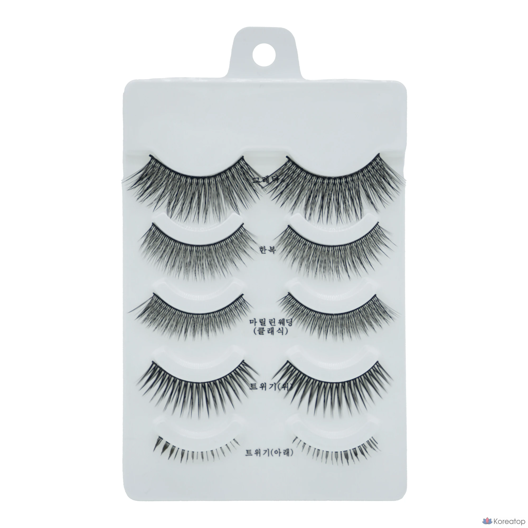 Набор для ухода Lash:Up Makeup Practice Eyelashes 5-piece Set, 2 шт.