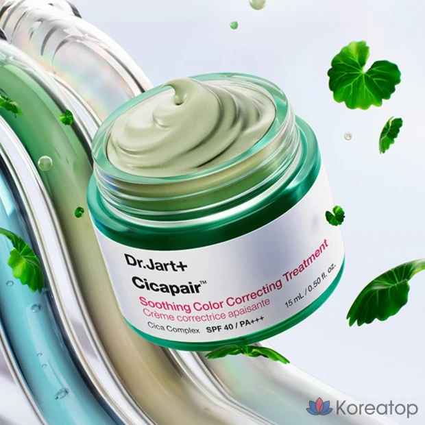 Корректирующее средство Dr. Jart+ Cicapair Soothing Color Correcting Treatment, 15 мл, 1 шт.