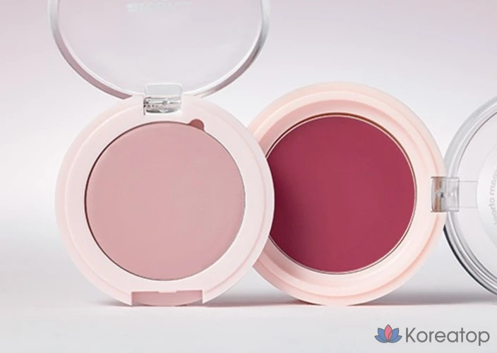 Кушон-румяна ALTERNATIVE STEREO Bami Cream Cheek Cushion Blusher, оттенок 06 Plum Jam, 2.5 г, 1 шт., фото 5