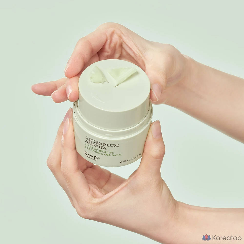 Очищающий бальзам-масло CKD Green Plum AHA BHA Makeup Zero Cleansing Oil Balm, 50 мл, 1 шт.