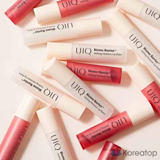 Бальзам для губ UIQ Biome Barrier Melting Moisture Lip Balm, оттенок Original, 3.2 г, 1 шт., фото 5