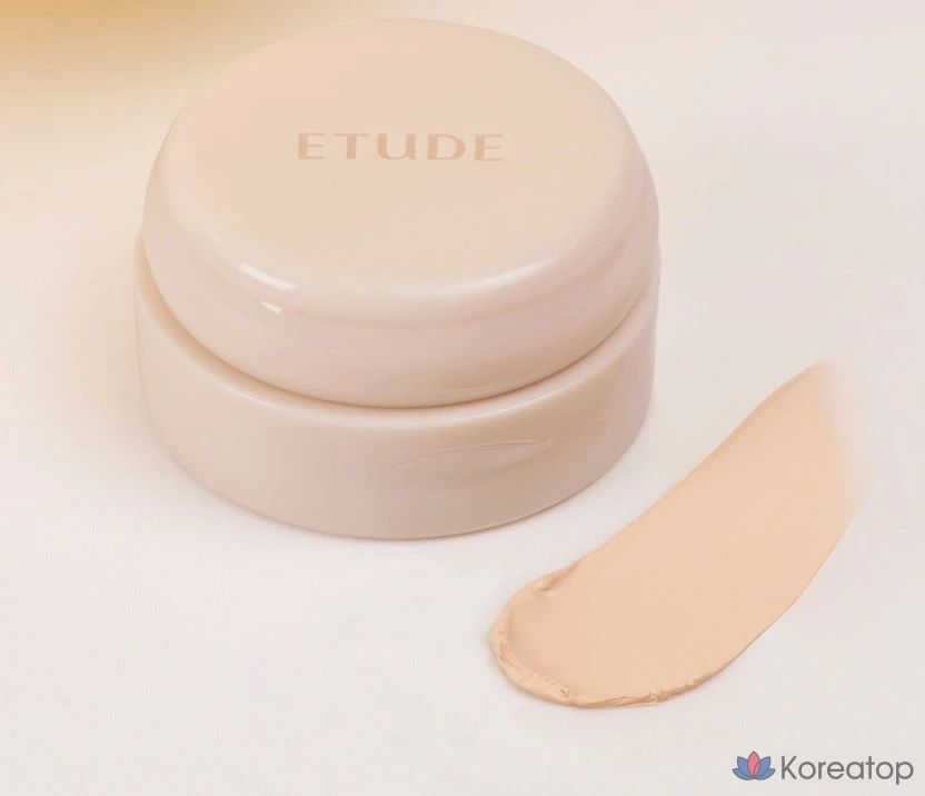 Консилер Etude House Double Lasting Cover Talk Concealer Pot, оттенок 02 Natural Beige, 4 г, 1 шт., фото 2