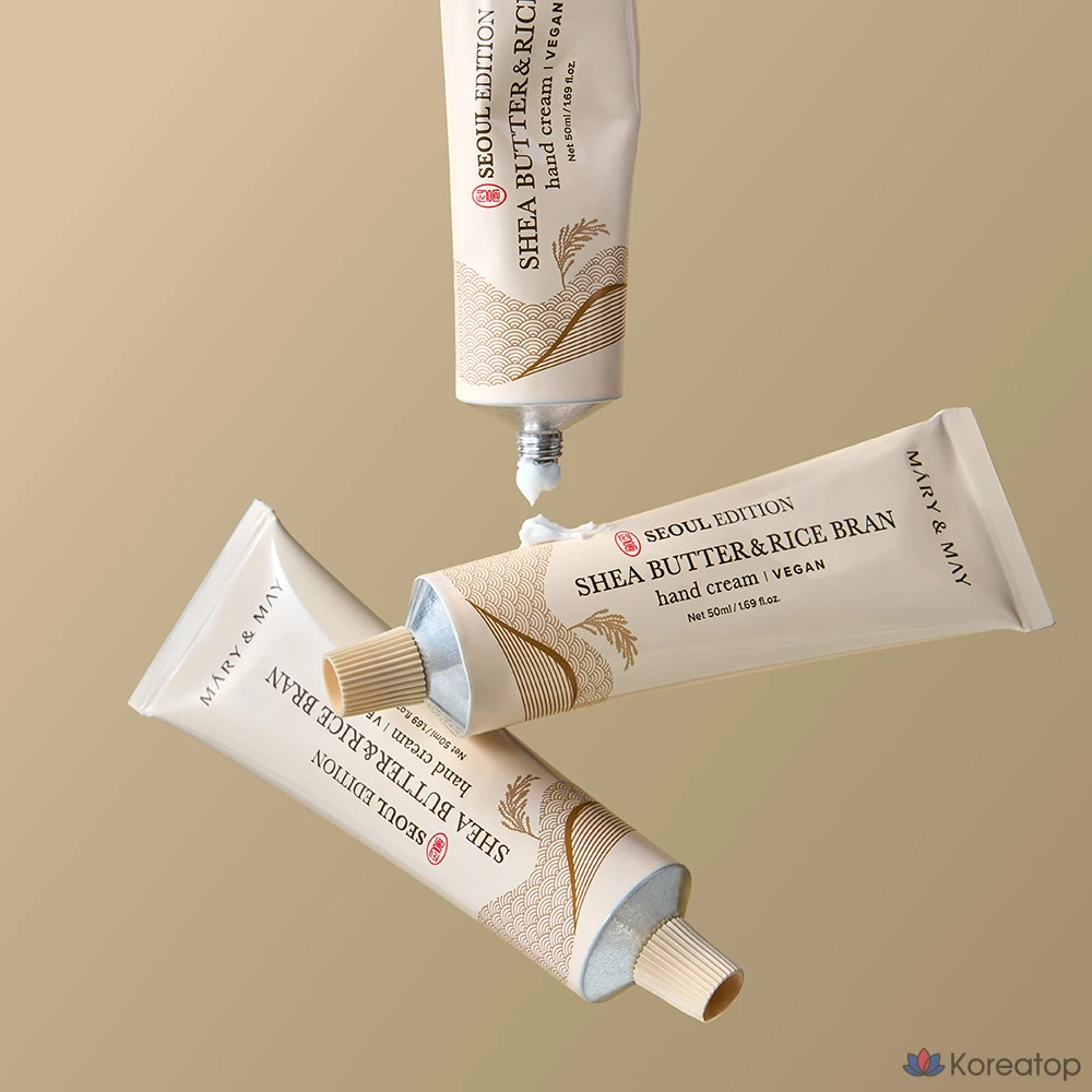 Крем для рук Mary&amp;May Shea Butter &amp; Rice Bran Hand Cream, 50 мл, 1 шт.