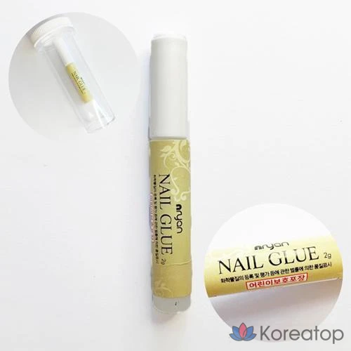 Клей для ногтей Wonjin Enrian Goldglue Nail Glue, 2 г, 1 шт.