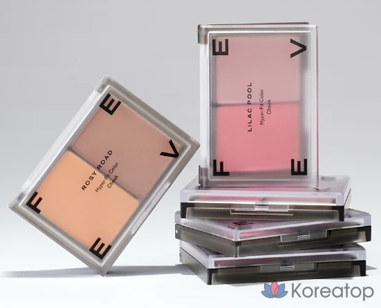 Блушер FEEV Color Cheek Blusher, оттенок Lilac Full, 8.2 г, 1 шт.