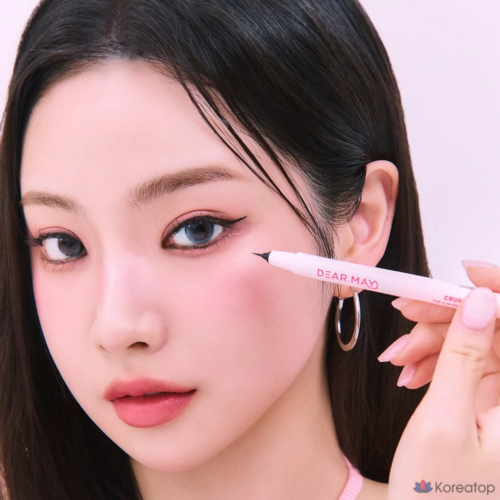 Айлайнер DEARMAY Crunch Pop Slim Pen Eyeliner, оттенок 02 Brown, 0.5 г, 1 шт.