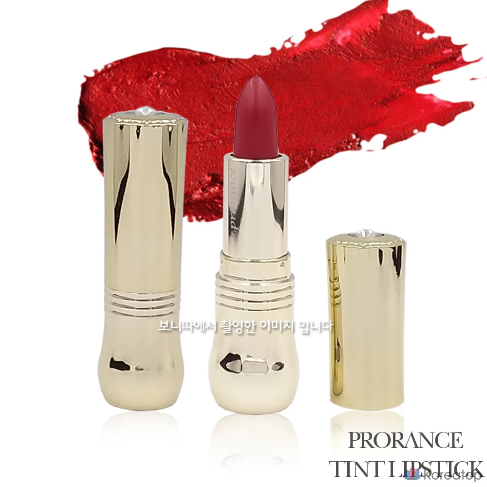 Помада для губ Prorance Bonita Cubic Lipstick Matte Pearl, оттенок RD504 Red Glam, 1 шт.