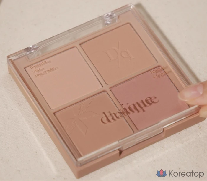 Блушер Dasique Blending Mood Cheek Blusher, оттенок 10 Muted Nuts, 12 г, 1 шт., фото 3