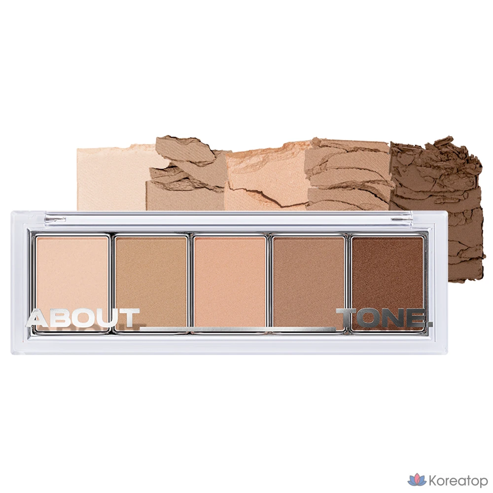Тени для век ABOUT TONE Return to Basic Shadow Palette, оттенок 01 Classic, 9 г, 1 шт.