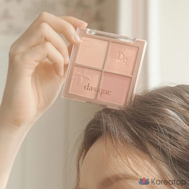 Блушер Dasique Blending Mood Cheek Blusher, оттенок 10 Muted Nuts, 12 г, 1 шт., фото 4