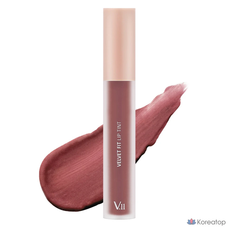Тинт для губ Village 11 Factory Velvet Fit Lip Tint, оттенок Rosy Nude, 4.7 г, 1 шт.