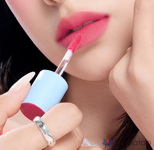 Тинт для губ Giverny Fluffy Sheer Tint, оттенок 06 Cherry Shake, 3.5 г, 1 шт., фото 2