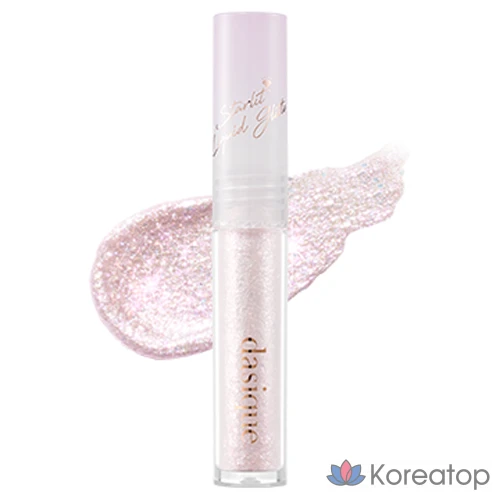 Тинт для глаз Dasique Starlit Jewel Liquid Glitter, оттенок 03 Purple Sparkling, 1.8 г, 1 шт.