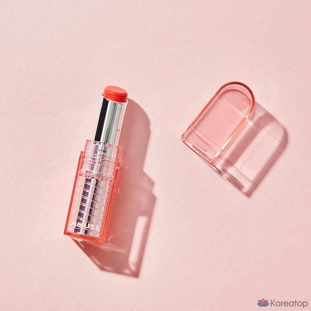 Бальзам для губ AMUSE Dew Lip Balm, оттенок 03 Pomelo Dew, 3.2 г, 1 шт., фото 5