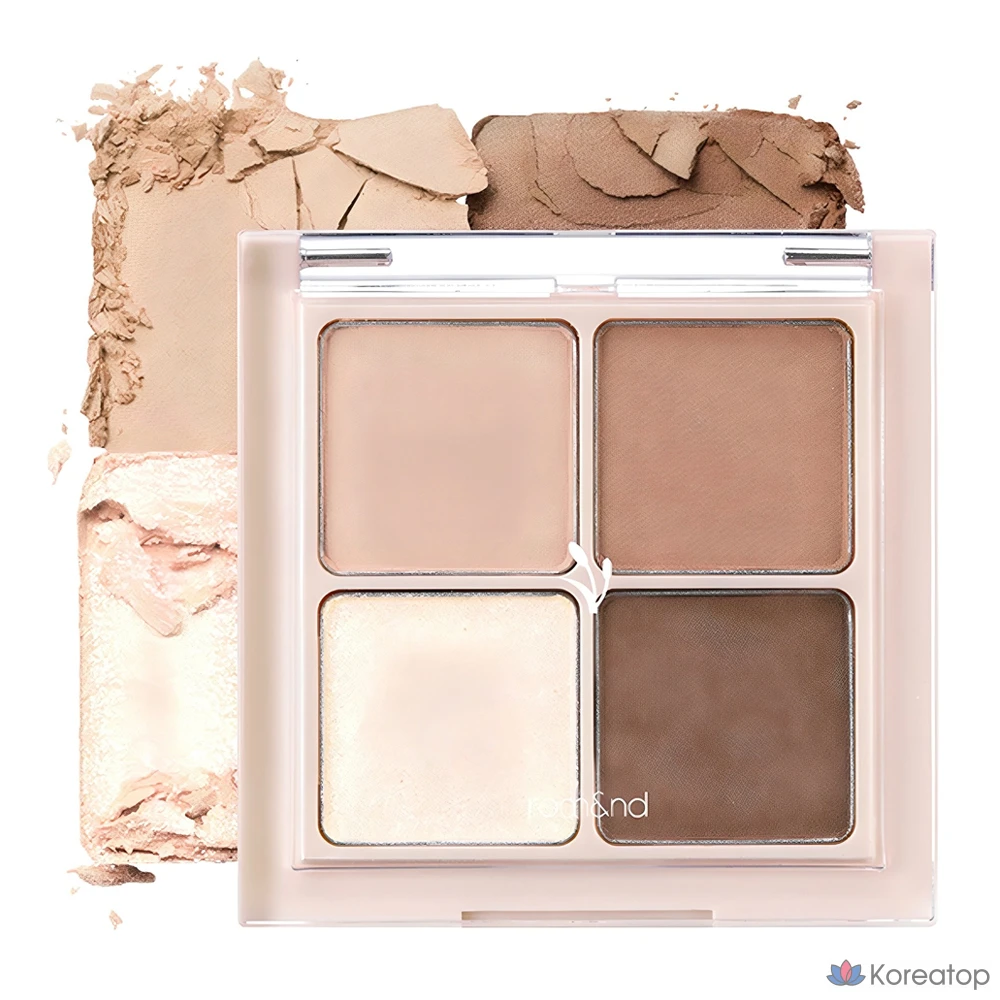 Палетка теней для век ROM&ND Better Than Eyes Palette, оттенок N01 Dried Willow Flower, 1 шт.