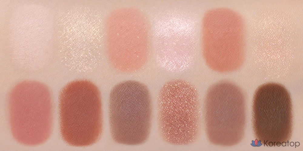 Палитра для век Espoir Eye Core Palette, оттенок 5 Sweet Persimmon, 1 шт., фото 6